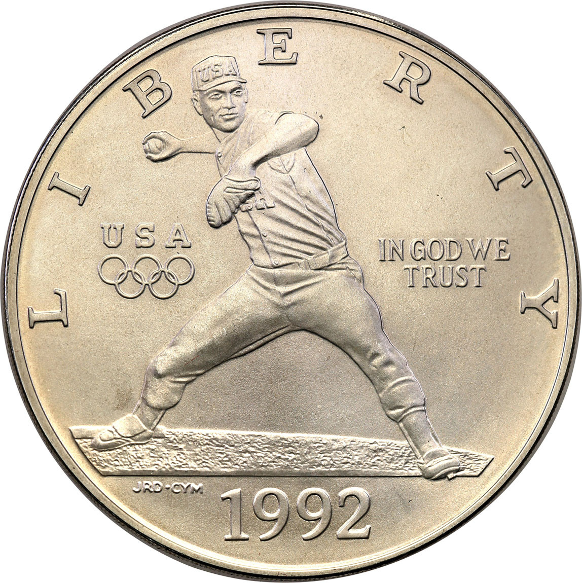 USA. Dolar 1992, D Igrzyska Olimpijskie - Albertville
